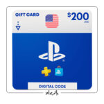 PSN 200$ Gift Card US - Digital Code