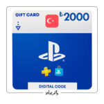 PSN 2000TL Gift Card Turkey - Digital Code