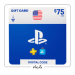 PSN 75$ Gift Card US - Digital Code