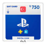 PSN 750TL Gift Card Turkey - Digital Code