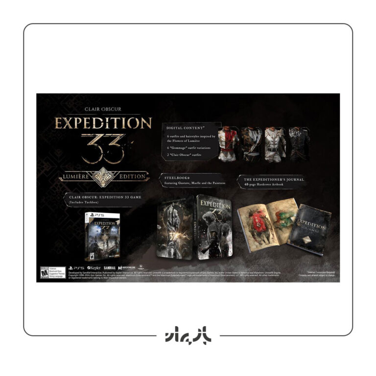 محتوای بازی Clair Obscur: Expedition 33 Lumiere Edition برای PS5