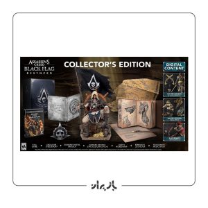 محتویات Assassin's Creed Black Flag Resynced Collector's Edition برای PS5