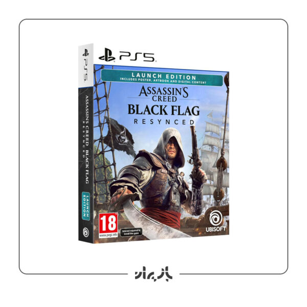 دیسک بازی Assassin's Creed Black Flag Resynced Launch Edition برای PS5