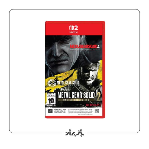 کارتریج و کاور بازی Metal Gear Solid Master Collection Vol.2 برای Nintendo Switch 2