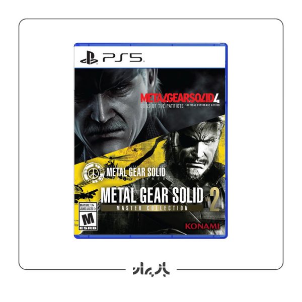 دیسک و کاور بازی Metal Gear Solid Master Collection Vol.2 برای PS5