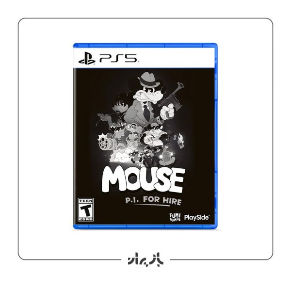 دیسک و کاور بازی Mouse P.I. For Hire برای PS5