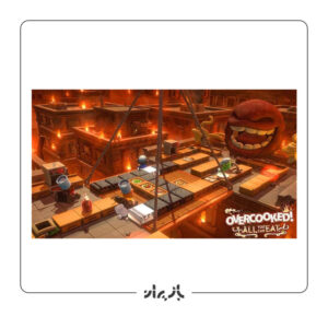 محیط آشپزخانه در بازی Overcooked! All You Can Eat