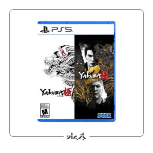 دیسک و کاور بازی Yakuza Kiwami 1 + 2 برای PS5