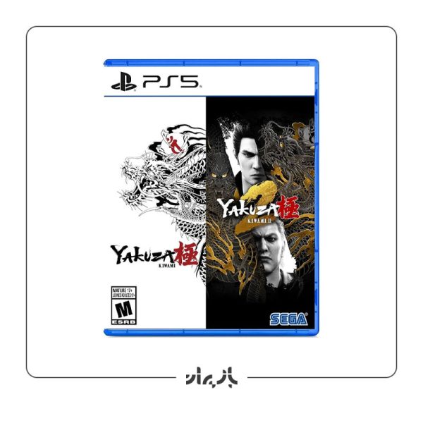 دیسک و کاور بازی Yakuza Kiwami 1 + 2 برای PS5