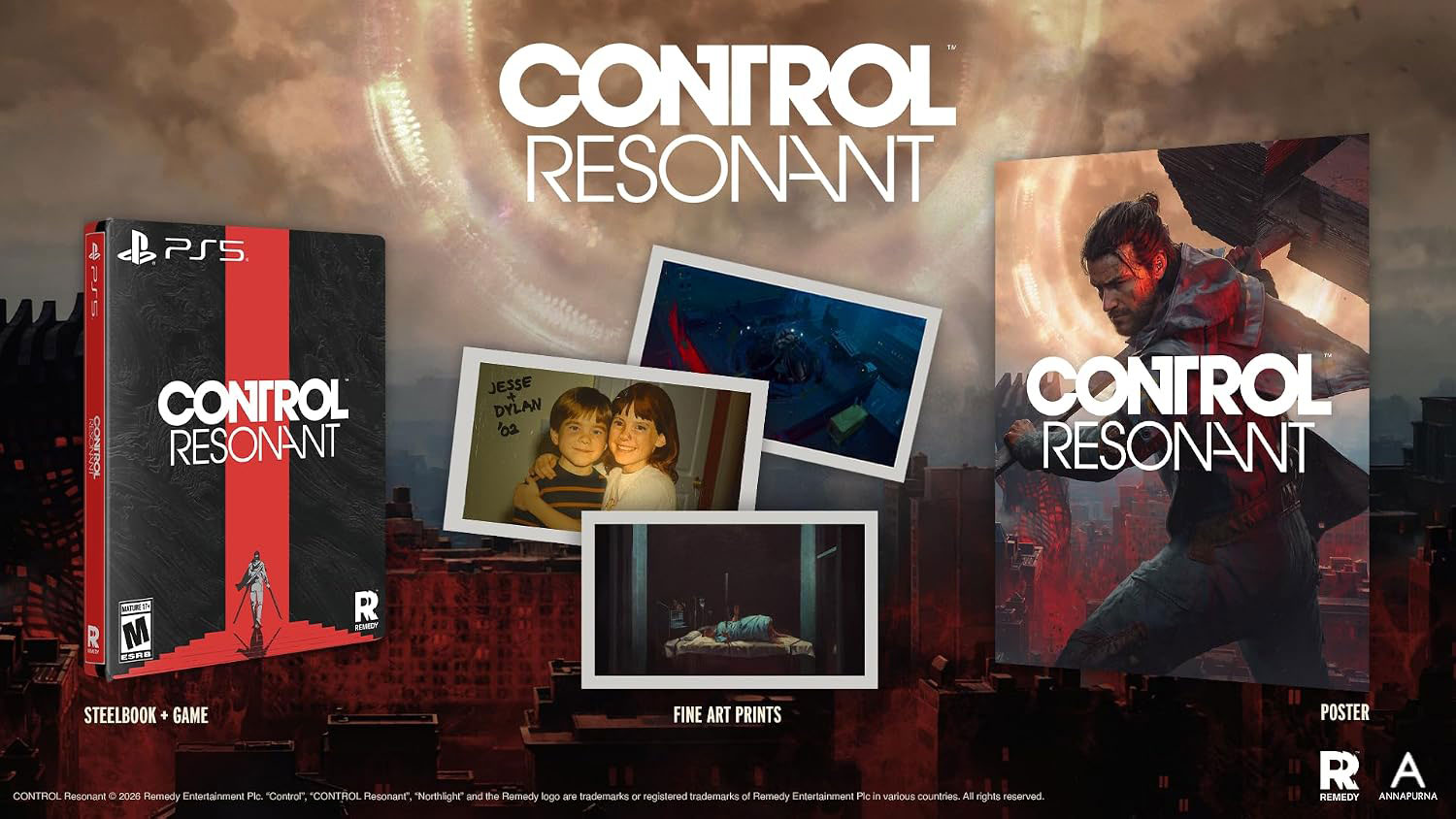 محتویات نسخه استیل بوک بازی Control Resonant
محتویات دیسک Control Resonant Steelbook Edition برای PS5